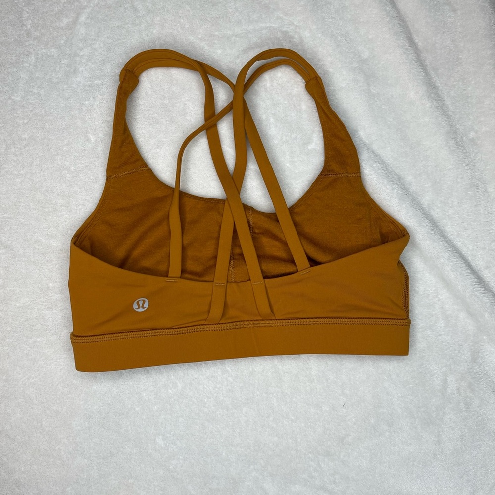 Lululemon Energy Bra athletica Women's Brown Sports Bra